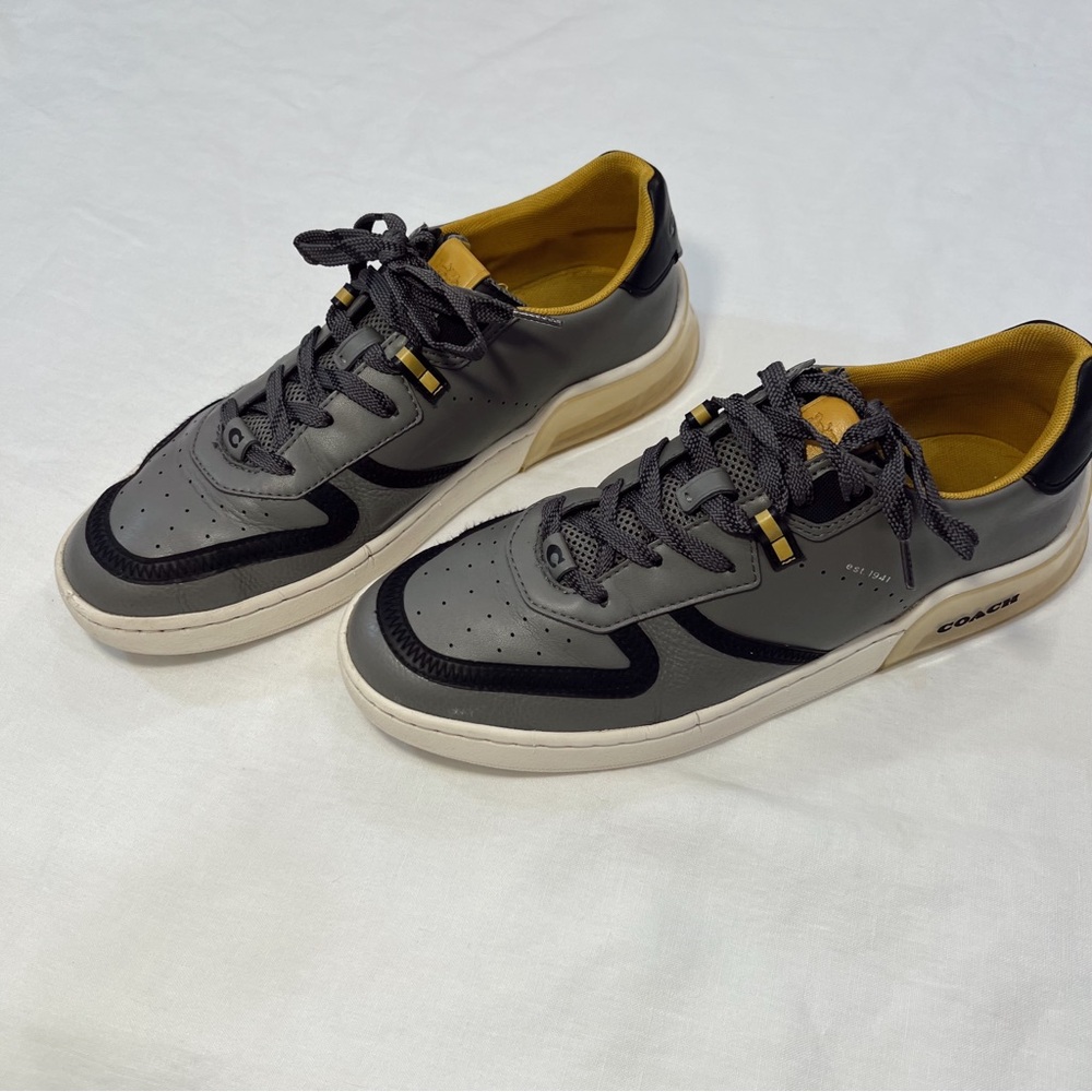 Coach Citysole‎ Court Gray and Black Sneakers - Picture 9 of 16